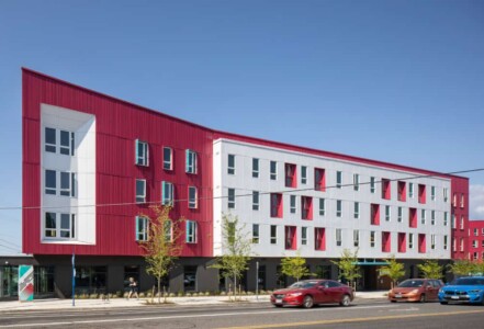 Las Adelitas, a 142-unit multifamily project, in NE Portland’s Cully neighborhood.